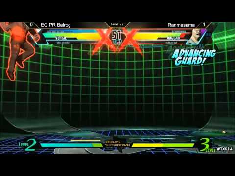 UMvC3 EG PR Balrog vs Ranmasama - TS 2014 HD