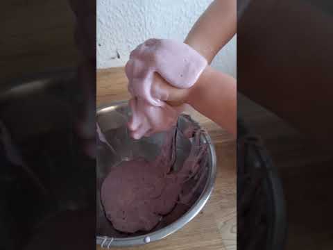 Glibber Schleim (pink) matschen Kinder Spaß (3)