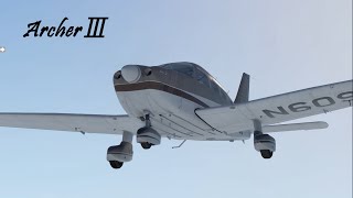 X-Plane 11- Just Flight Piper Archer III Demo Flight