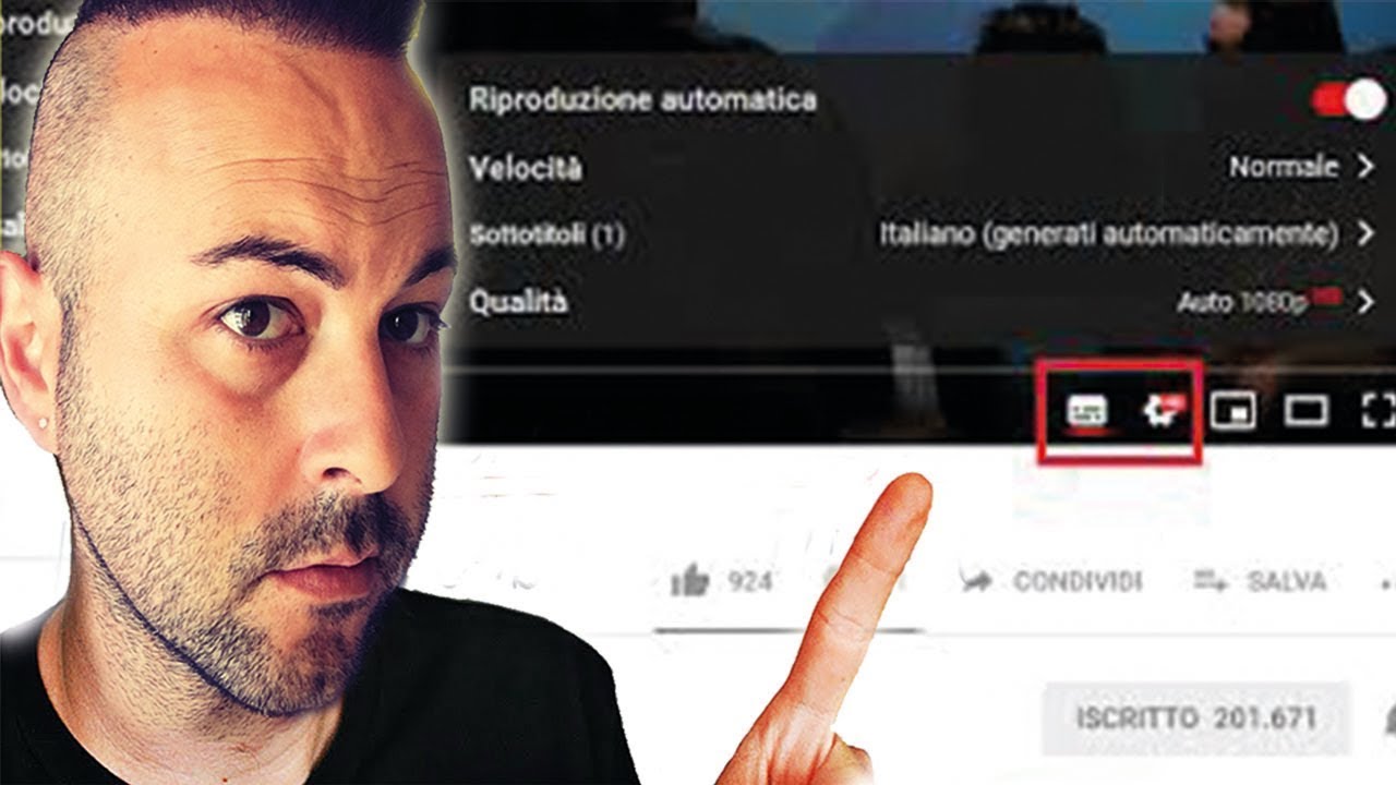 Come Mettere i Sottotitoli in Italiano su Youtube