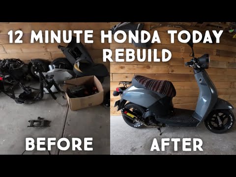 Thumbnail for Rebuilding A Honda Today NVS50 In 12 Minutes! by Honda Today