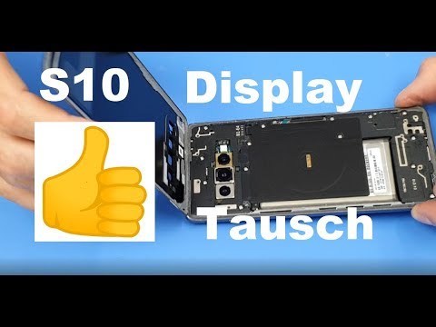 Easy!! S10 Samsung Galaxy Display Tausch Wechel - Screen Repair