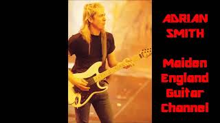 Iron Maiden - Adrian Smith guitar Channel - MAIDEN ENGLAND 1988