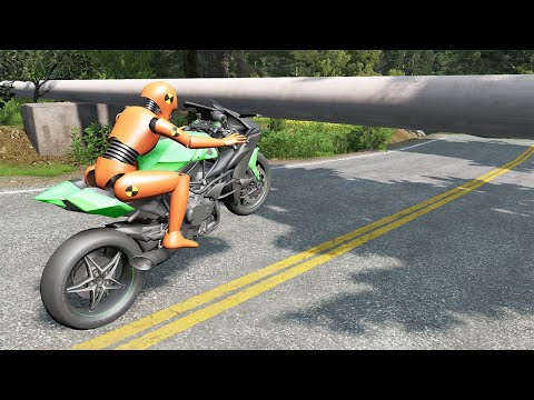 Cars vs Low Pipes #2 - BeamNG DRIVE | SmashChan