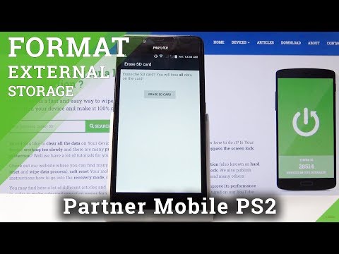 How to Erase SD Card in Partner PS2 - Format / Wipe SD Card