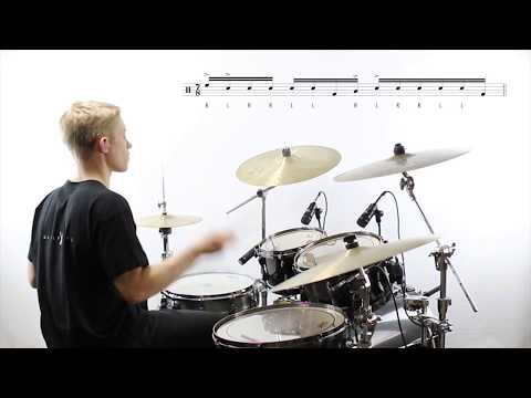 Daily Chops #350 – Odd-metre Drum Fill no. 50: Fill in 7/8
