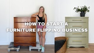 How to Start a Furniture Flipping Side Hustle for Under $200