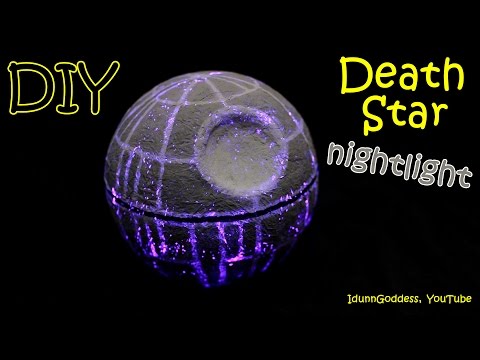 Star Wars Todesstern Nachtlampe - Schaffe deine eigene Star Wars Episode