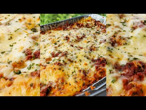 BEEF LASAGNA RECIPE MADE EASY, FOR BEGINNERS TOO || CROWD PLEASING || WHITNEY'S KITCHEN JAMAICA