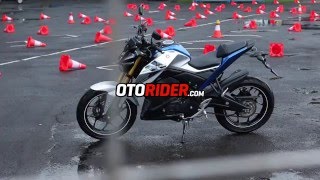 First Ride Yamaha Xabre di Sentul Indonesia