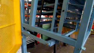 Womack 20 station spent filter media extractor Dec., 2010