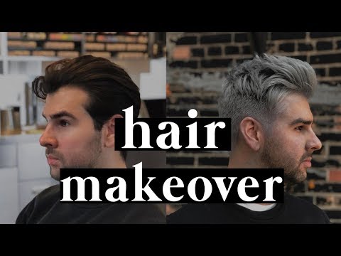 Men’s Hair Dye Transformation (Cut & Colour)| Dylan Horner