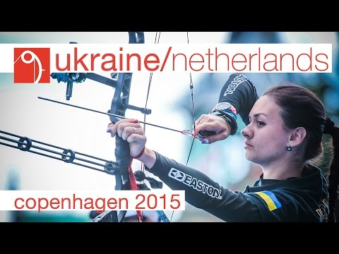 Ukraine v Netherlands – Compound Women's Team Gold Final | Copenhagen 2015