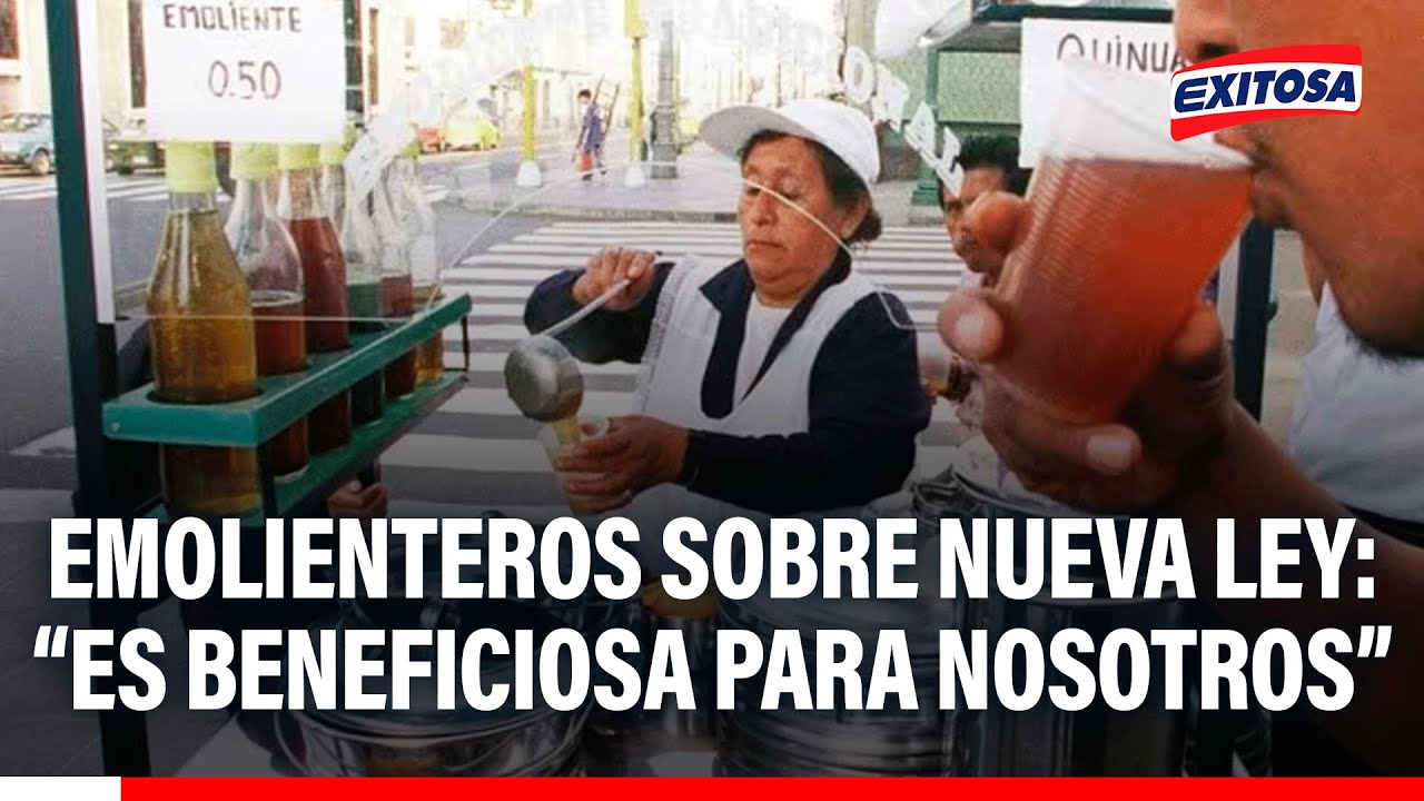 🔴🔵 Emolienteros sobre nueva ley: "Es beneficioso para nosotros"