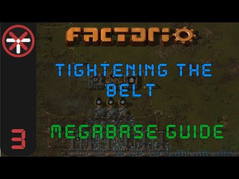 Factorio: Tightening The Belt: Megabase Guide EP3 - RED & GREEN SCIENCE | Tutorial Gameplay Series