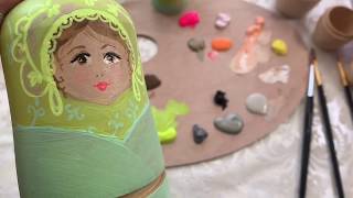How to Paint Russian Nesting Dolls