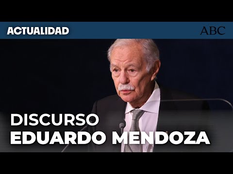 PRINCESA DE ASTURIAS 2025 | DISCURSO ÍNTEGRO de EDUARDO MENDOZA
