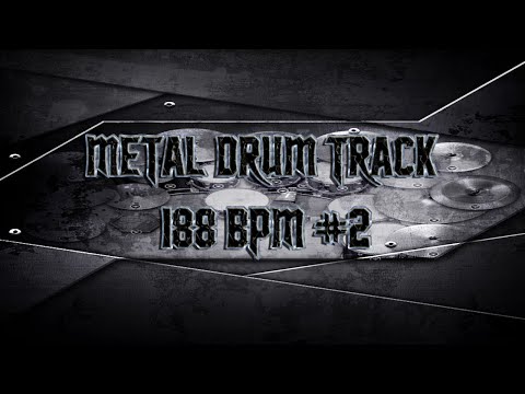 Metalcore Drum Track 188 BPM | Preset 2.0 (HQ,HD)