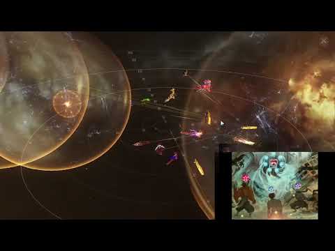 EVE Echoes: PROVI Defense - Trog's 20 BS Fleet Meets H4CK's 13 Supercaps