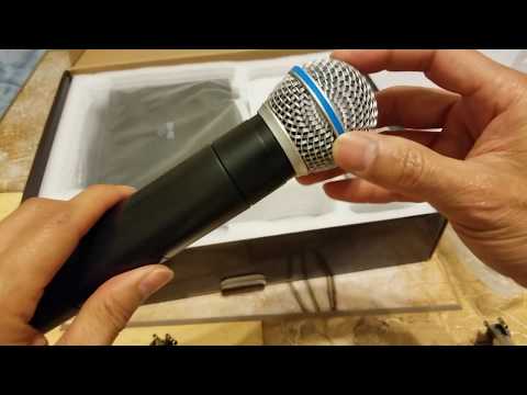 Unboxing New Nady DW 22 Dual Wireless Transmitter Microphone System + Digital Receiver!