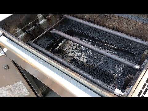 Important Gas BBQ Maintenance Cleaning Burner Tubes