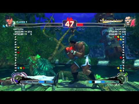 SSF4 AE Xbox Live Ranked Matches (3rd November)