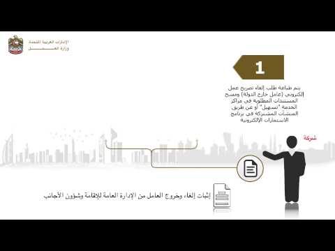إلغاء عامل خارج الدولة