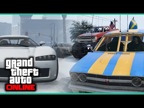 GTA Online E35 - Racing in the Snow (PS4)