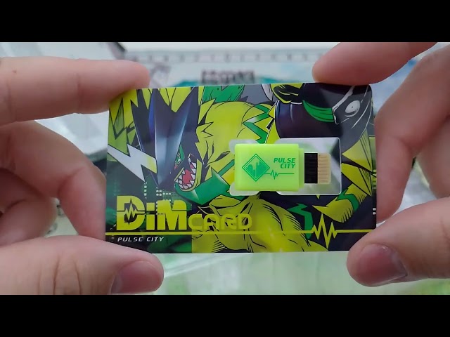 Vídeo relacionado con Bandai Vital Bracelet Digital Monster Dim Card V2 Angoramon & Jerimon