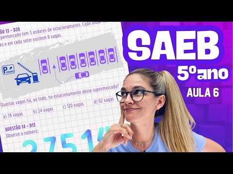 SAEB 5º ANO MATEMÁTICA SIMULADO PREPARATÓRIO