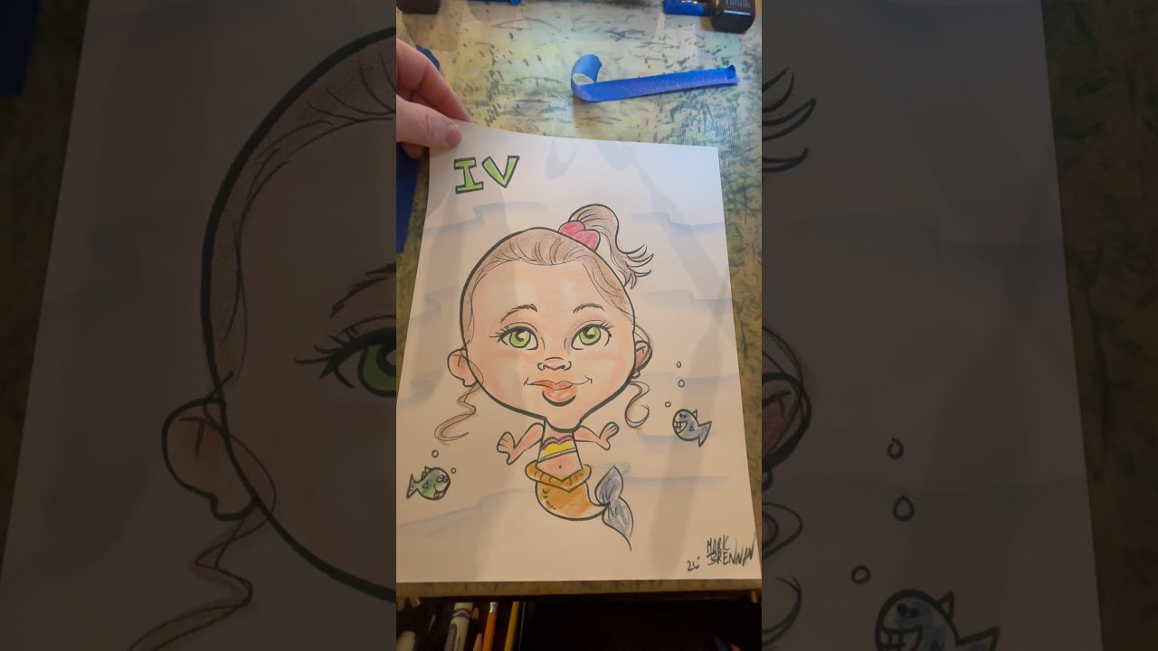 Promotional video thumbnail 3 for Caricatures by Mark