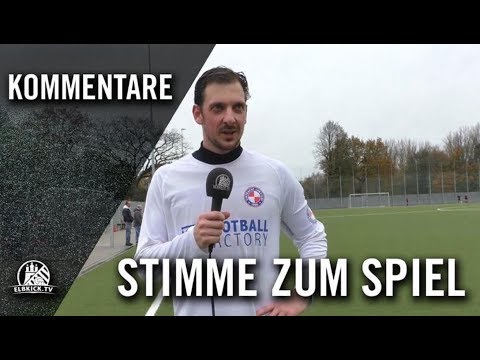 Die Stimme zum Spiel | TSV Stellingen 88 - FC Eintracht Lokstedt II (15. Spieltag, Kreisliga 2)