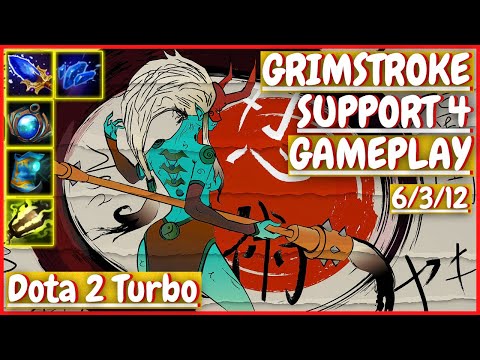 Grimstroke 6/3/12 [SUPPORT 4] [Gameplay DOTA 2 Turbo] 7.32