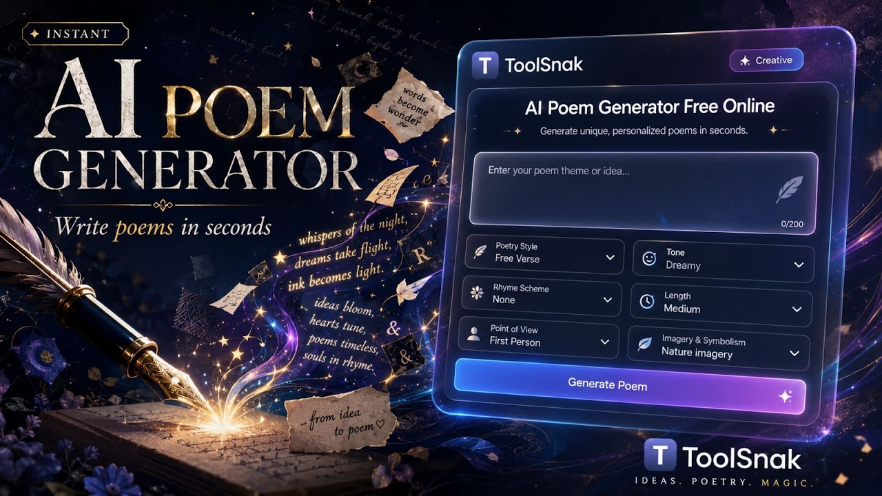 AI Poem Generator tutorial