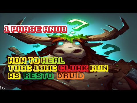 How to HEAL in Trial of Grand Crusader (TOGC)10man Heroic 50/50 as Resto Druid in WoW WOTLK Classic