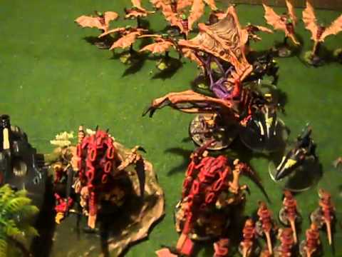 Tyranids vs Eldar 1850 Carnifex Edition