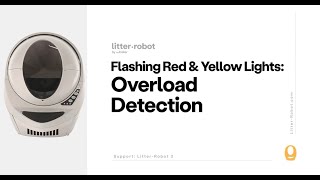 Litter-Robot Troubleshooting the Flashing Red & Yellow Lights