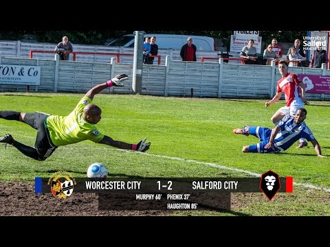 Worcester City 1-2 Salford City - National League North 22/04