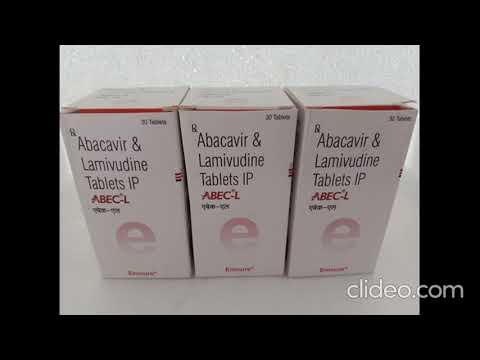 Abacavir 300 mg tablet, 30 tablets, treatment: treatment of ...