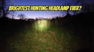 Testing The Brightest Headlamp Ever!