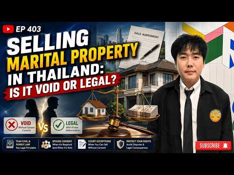 Marital property in Thailand explained by Barrister Garn