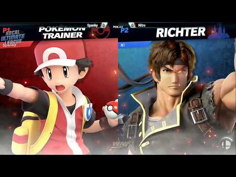 WNF 4.6 - Spanky (Pokemon Trainer) Vs. Nitro (Richter, Sonic) Pools - Smash Ultimate