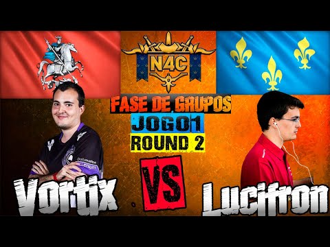 Vortix vs Lucifron N4C 100K [JOGO COMENTADO] Jogo 1 | Age of empires IV