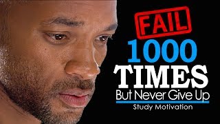 FAIL YOUR WAY TO SUCCESS - Motivational Video on Never Giving Up