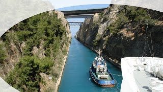 preview picture of video 'Corinth Canal Transit'