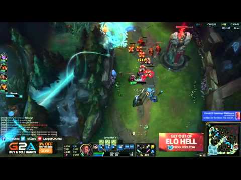 Hi im Gosu Stream Best Plays | LUCIAN vs CAITLYN | TOP | Full Gameplays Patch 6.4