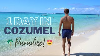 COZUMEL ISLAND BLEW OUR MINDS 😍 | 1 Day in Cozumel | Mexico Travel Vlog 2022