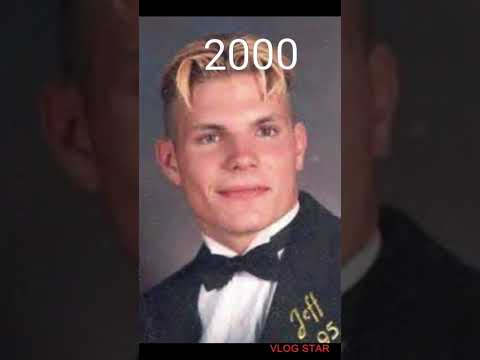 Jeff hardy over the years 1980-2023 evolution #shorts