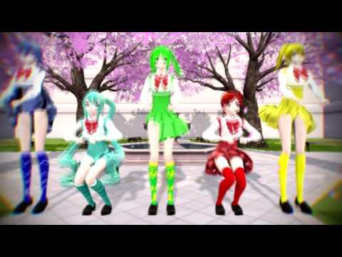 MMD - Bar Bar Bar motion (Yandere Simulator)