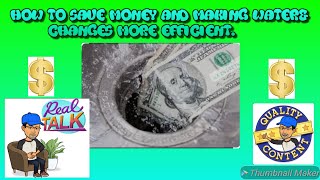 How to save money and making water changes more efficient